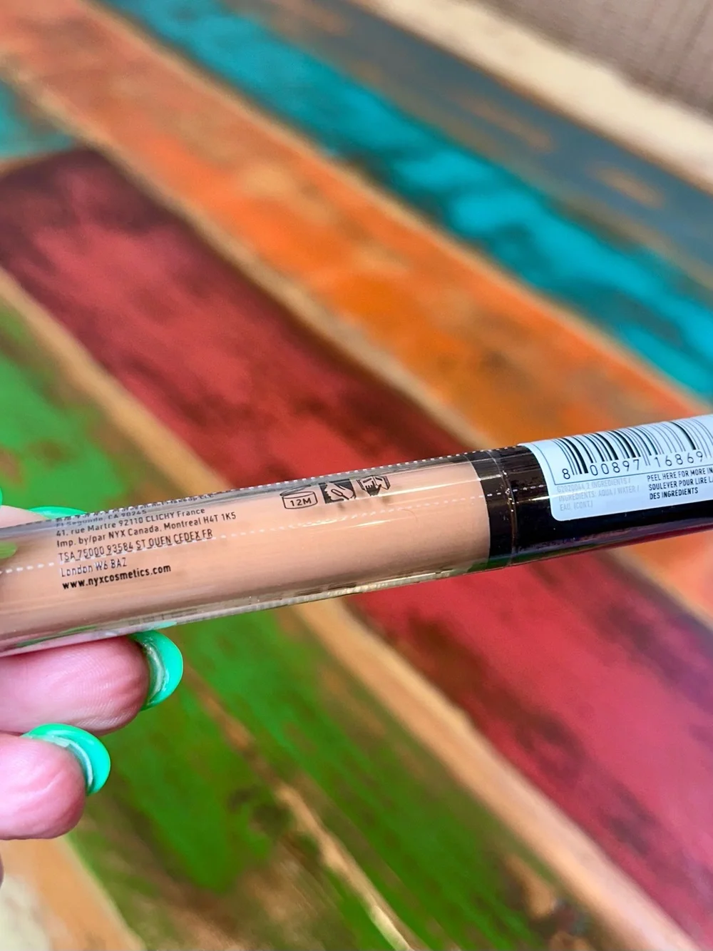NEW NYX Can't Stop Won't Stop Contour Concealer Warm Caramel